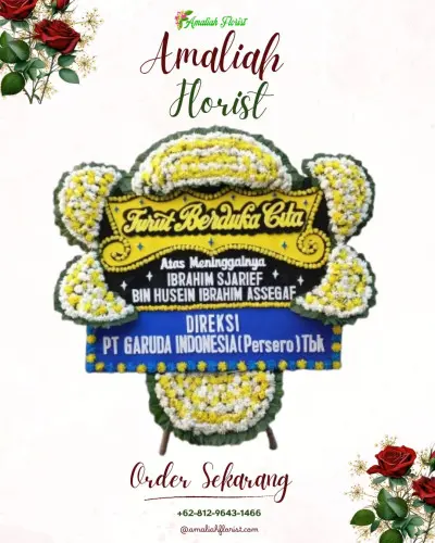 Papan Bunga Duka di Gada